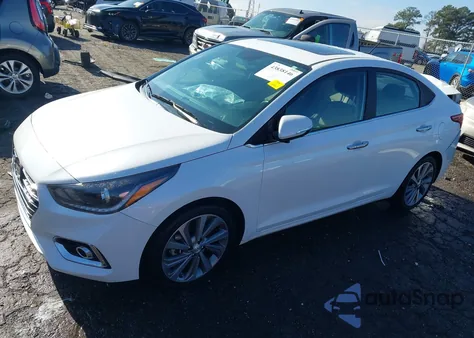 2022 Hyundai Accent Limited из США, поврежденный, VIN 3KPC34A68NE177358